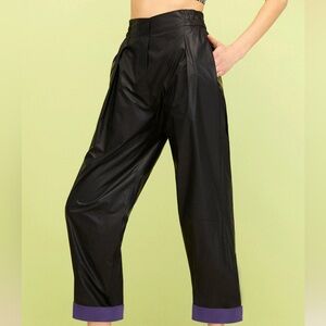 NEW with tags- Slouchy Cuffed Pants